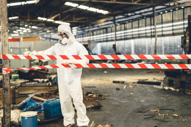 Professional Hoarding Cleanup technician working in Seymour, MO